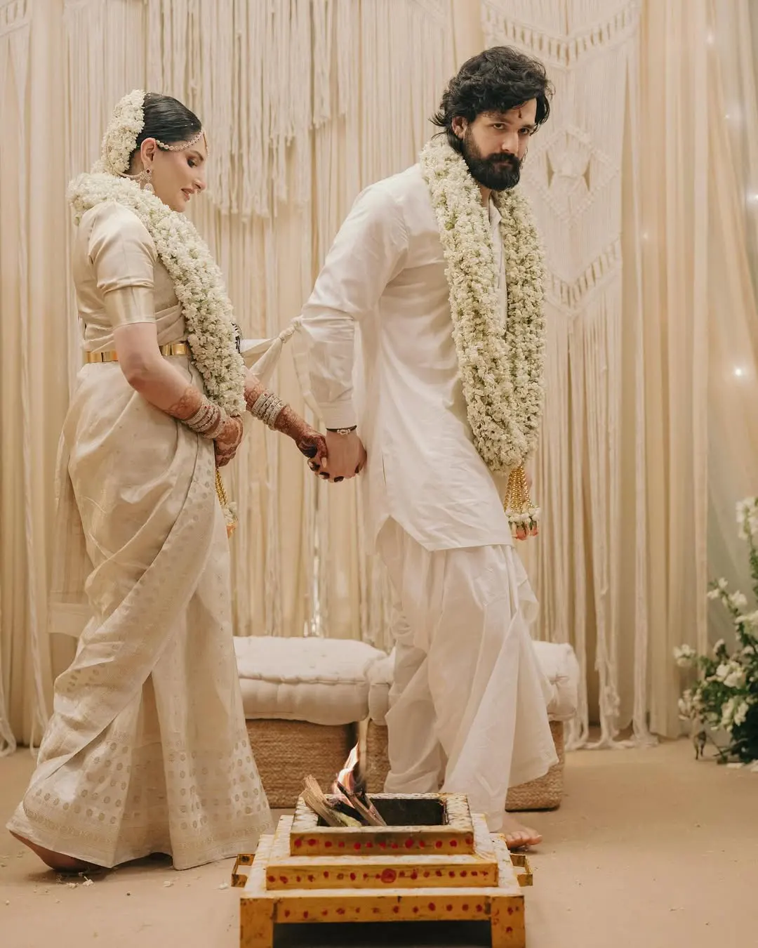 Akhil Akkineni Zainab Ravdjee Wedding Photos