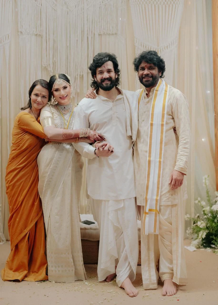 Akhil Akkineni Wedding with Zainab Ravdjee