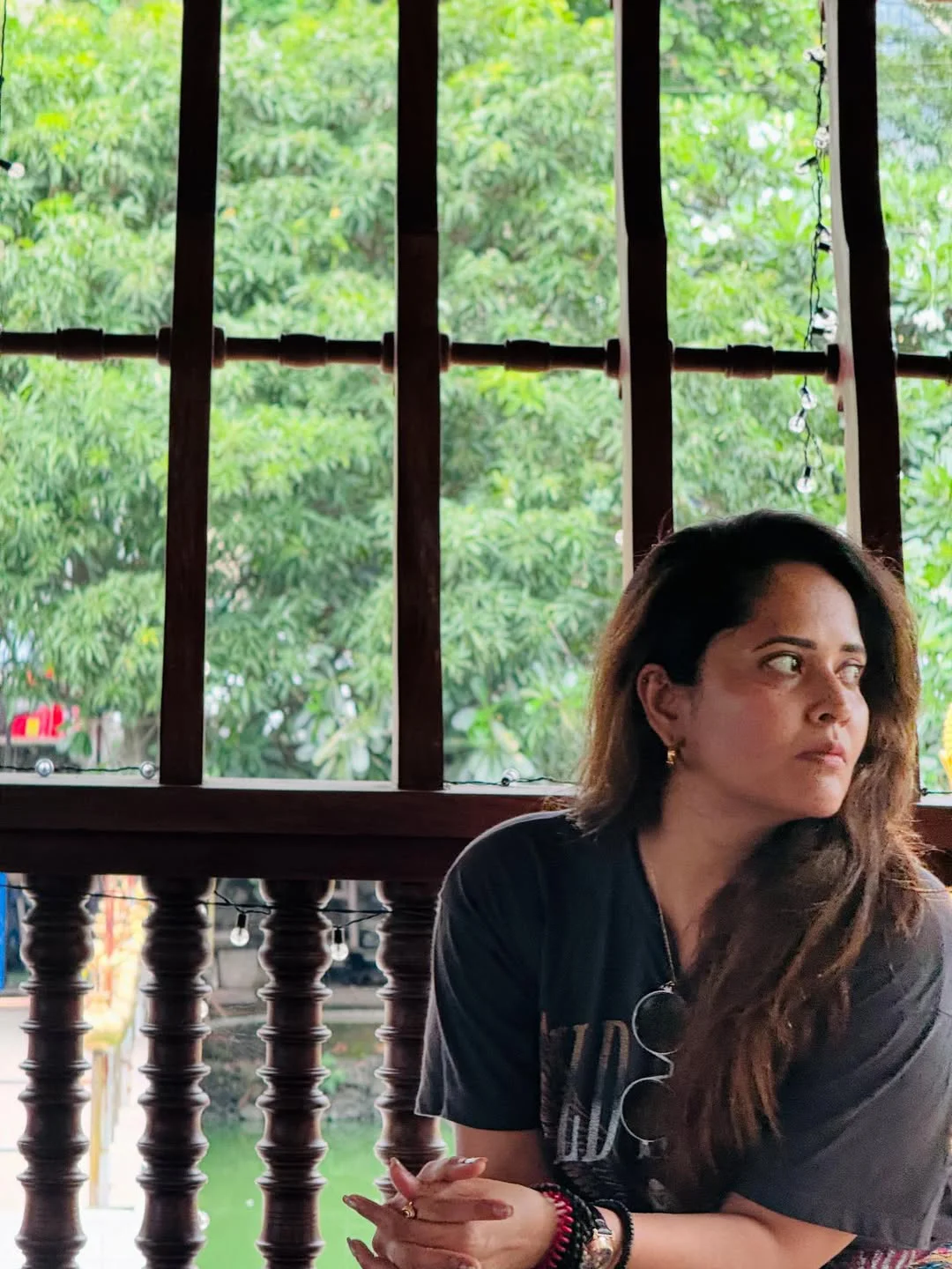 Anasuya Bharadwaj Enjoying Sri Lanka Vacation with Family
