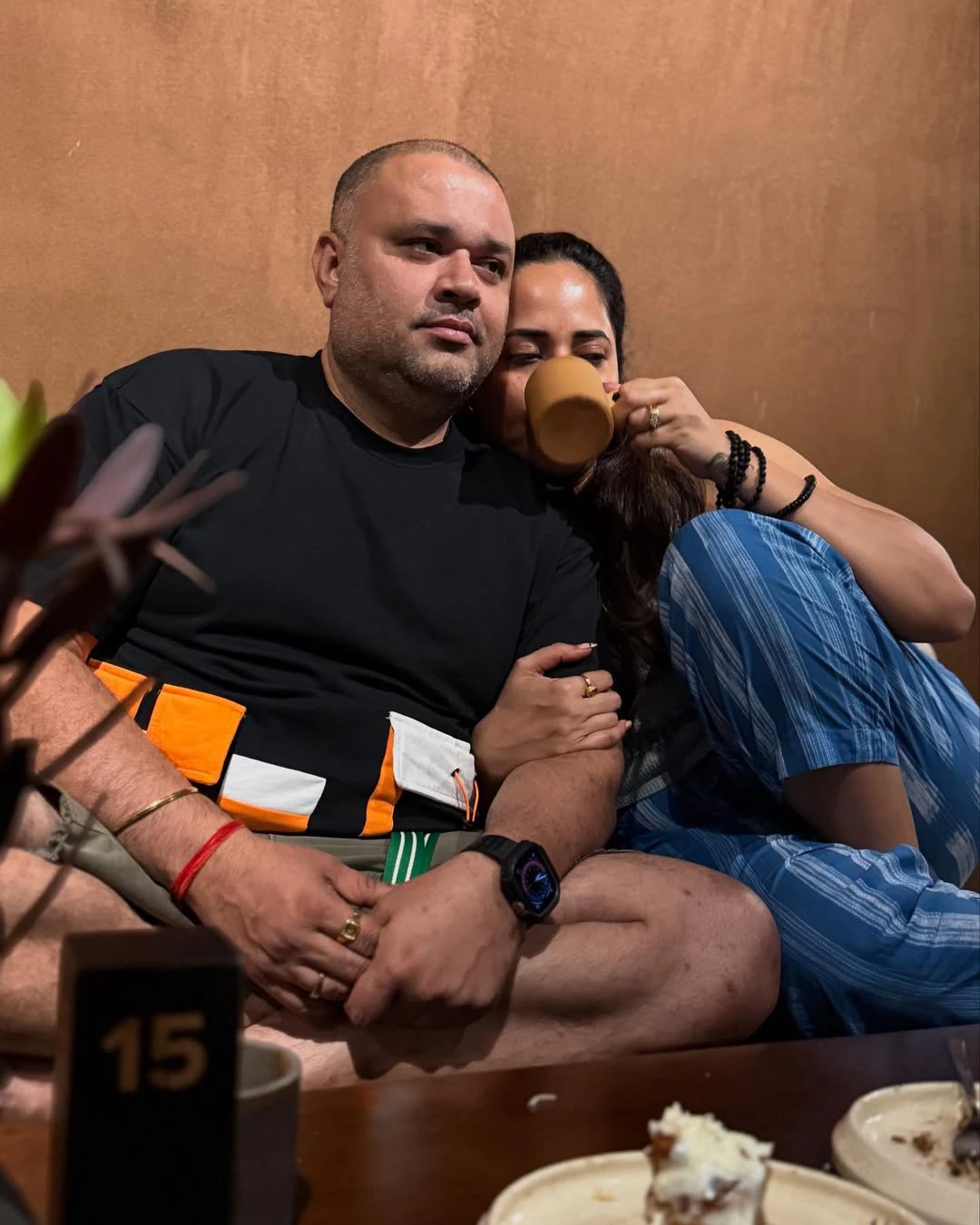 Anasuya Bharadwaj Cute Photos with her Husband Susank Bharadwaj