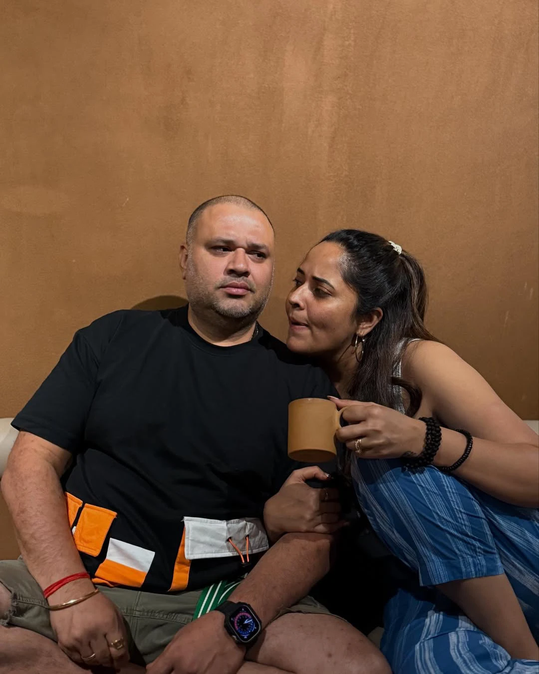 Anasuya Bharadwaj Cute Photos with her Husband Susank Bharadwaj