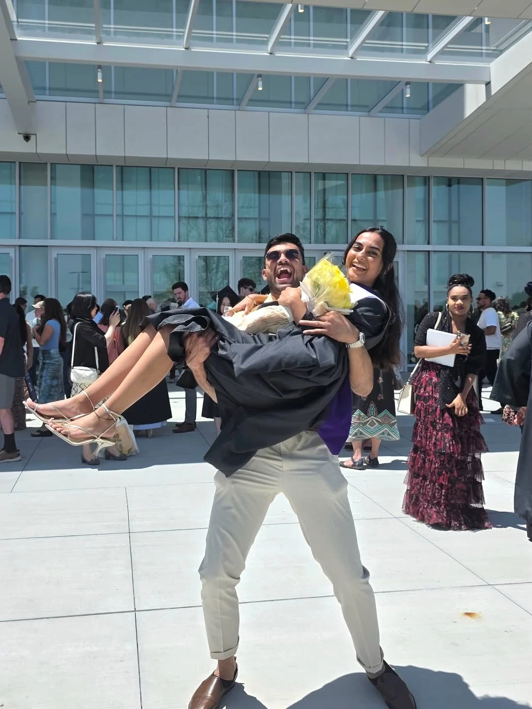 Aneesha Dama Graduation Day Celebrations