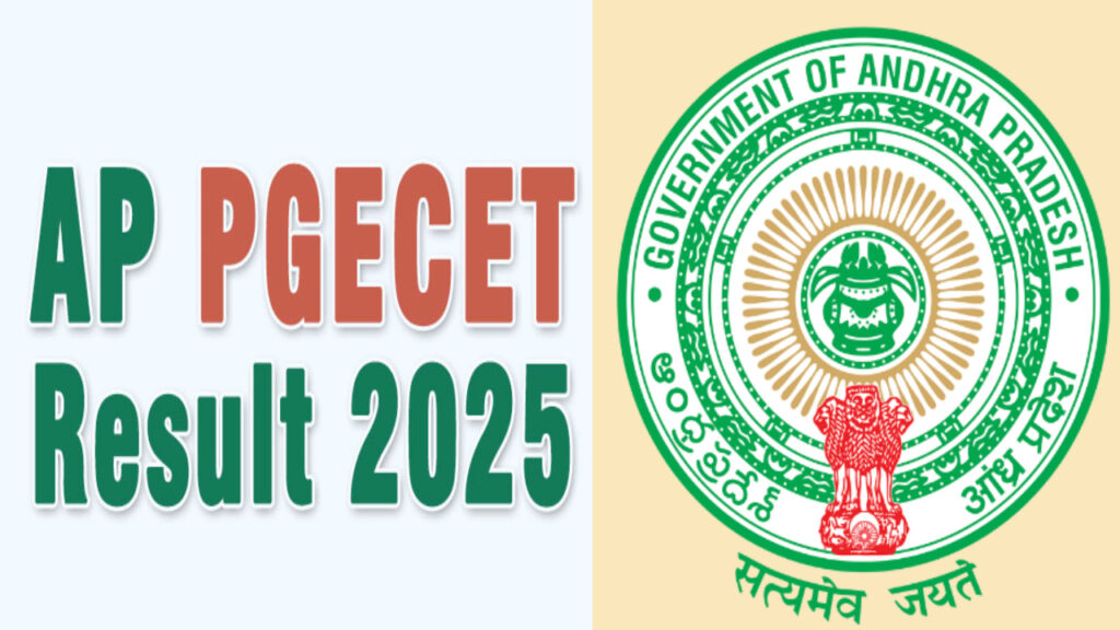 Ap pgecet 2025 reasults released