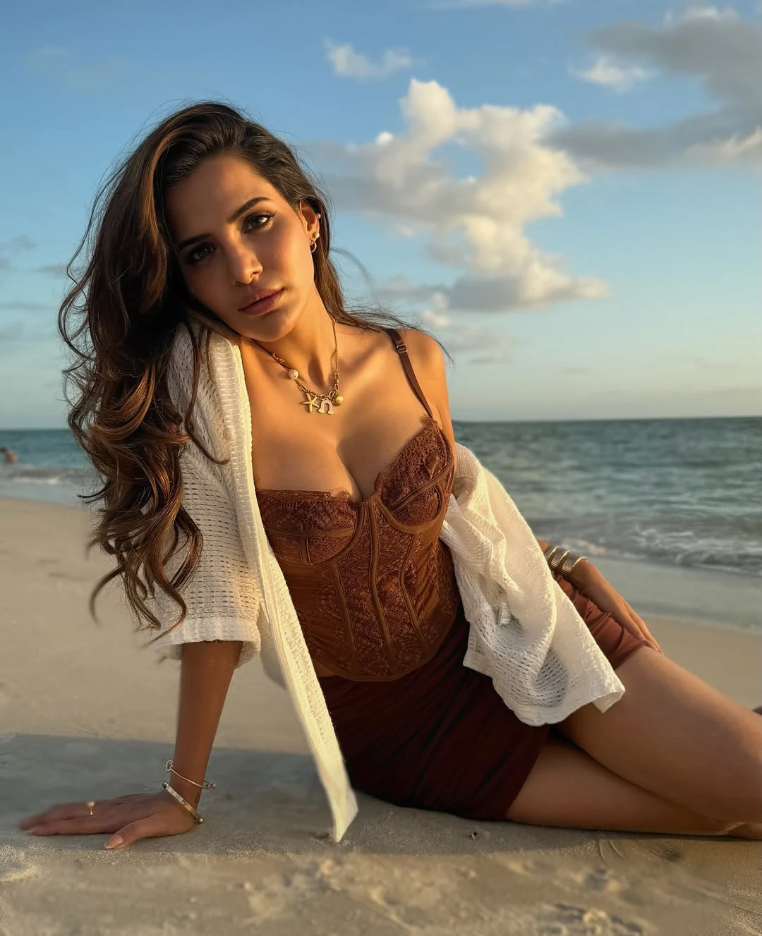 Ashu Reddy Enjoying Vacation at Beach