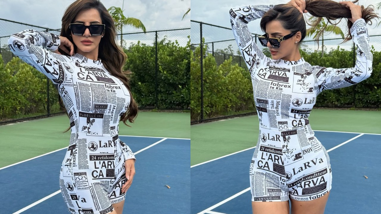 Ashu Reddy : పేపర్ మోడల్ డ్రెస్ లో అషురెడ్డి స్టైలిష్ లుక్స్..