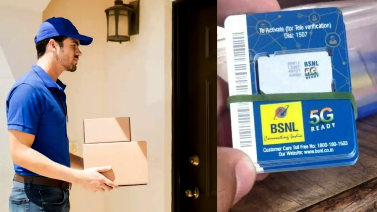 BSNL SIM Order : BSNL కస్టమర్లకు గుడ్ న్యూస్ .. ఇక ఆన్లైన్లోనే కొత్త SIM కార్డు ఆర్డర్ చేయొచ్చు.. నేరుగా ఇంటికే డెలివరీ..! BSNL SIM Order : BSNL కస్టమర్లకు గుడ్ న్యూస్ .. ఇక ఆన్లైన్లోనే కొత్త SIM కార్డు ఆర్డర్ చేయొచ్చు.. నేరుగా ఇంటికే డెలివరీ..!