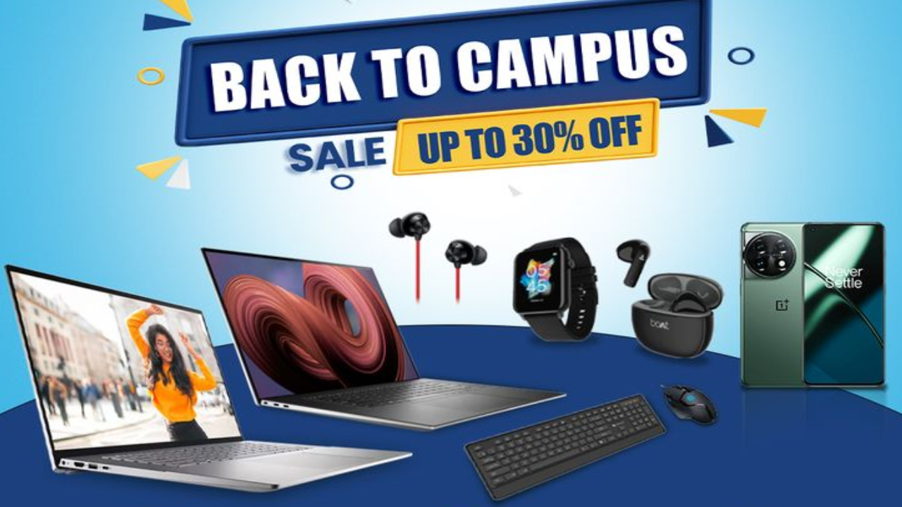 Back to Campus Sale : విద్యార్థుల కోసం బిగ్ సేల్.. ల్యాప్టాప్, కొత్త ట్యాబ్ ఏది కొన్నా తక్కువ ధరకే.. లిమిటెడ్ ఆఫర్ మాత్రమే.. డోంట్ మిస్..! Back to Campus Sale : విద్యార్థుల కోసం బిగ్ సేల్.. ల్యాప్టాప్, కొత్త ట్యాబ్ ఏది కొన్నా తక్కువ ధరకే.. లిమిటెడ్ ఆఫర్ మాత్రమే.. డోంట్ మిస్..!