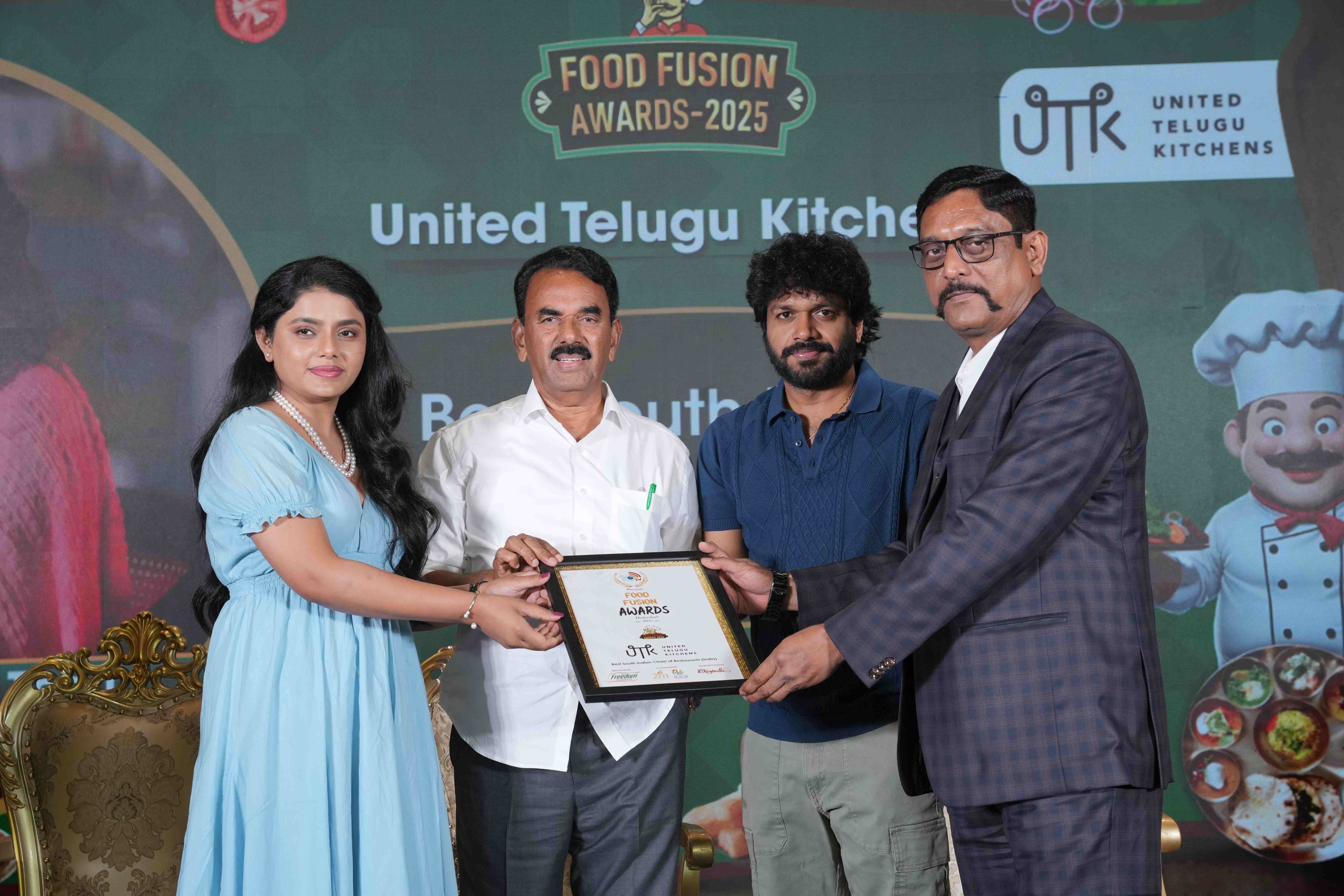 బెస్ట్ సౌత్ ఇండియన్ చైన్ ఆఫ్ రెస్టారెంట్లు (ఇండియా) – యునైటెడ్ తెలుగు కిచెన్స్