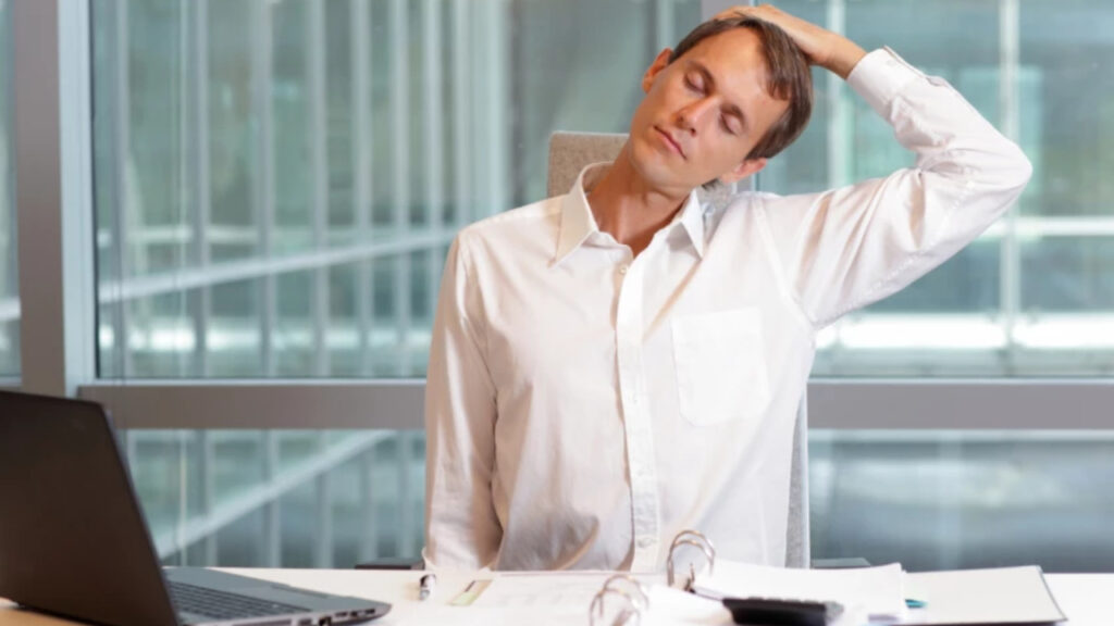 Desk Yoga Stretches