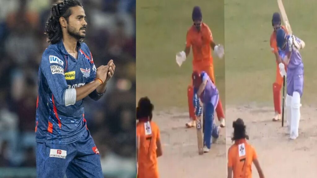 Digvesh Rathi takes Five Wickets in Five Balls lsg owner sanjiv goenka