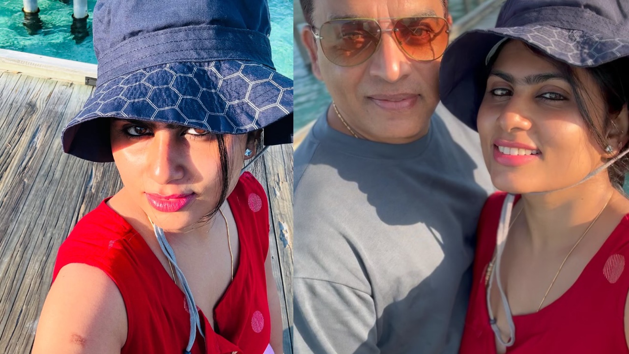 Dil Raju : భార్యతో కలిసి మాల్దీవ్స్ లో దిల్ రాజు వెకేషన్.. ఫొటోలు..