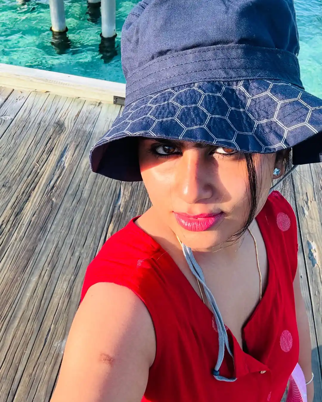 Dil Raju Enjoying Vacation in Maldives with Wife Tejaswini Vygha