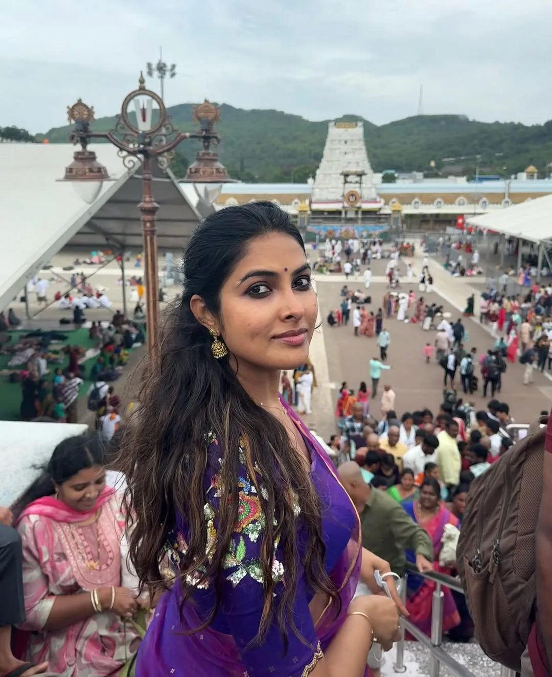 Divi Visits Tirumala