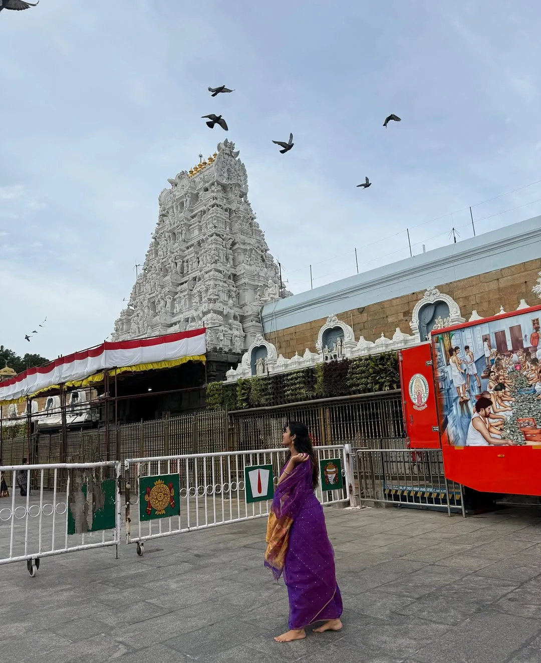 Divi Visits Tirumala