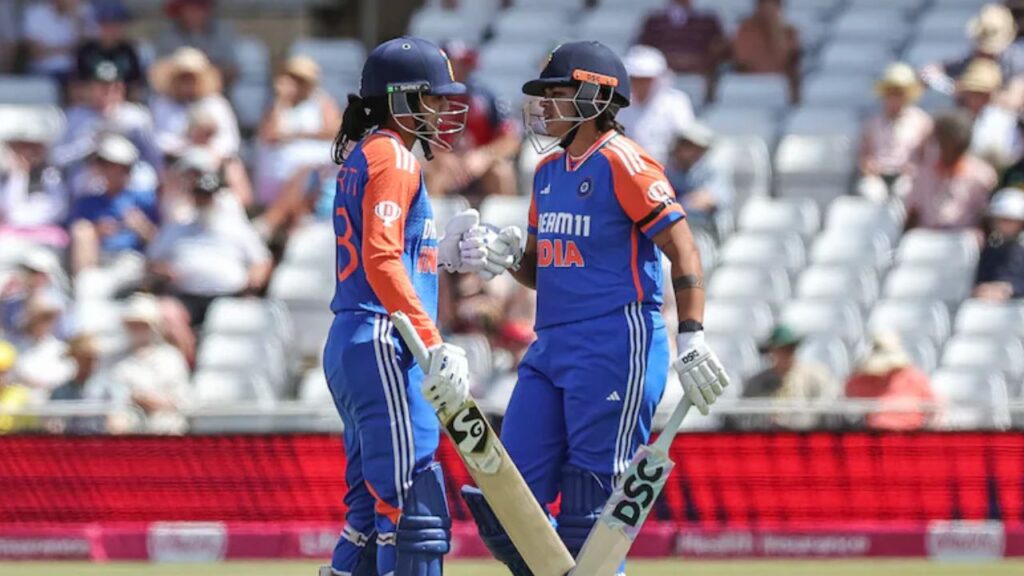 ENG-W vs IND-W Smriti Mandhana and Shafali Verma Script World Record In T20I Cricket