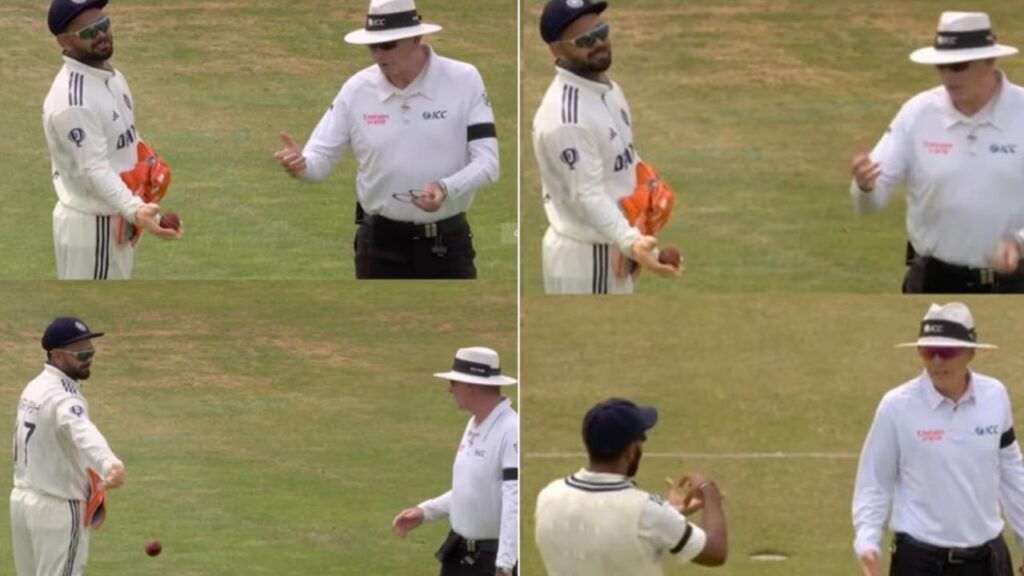 ENG vs IND 1st Test Rishabh Pant punished by ICC for throwing ball
