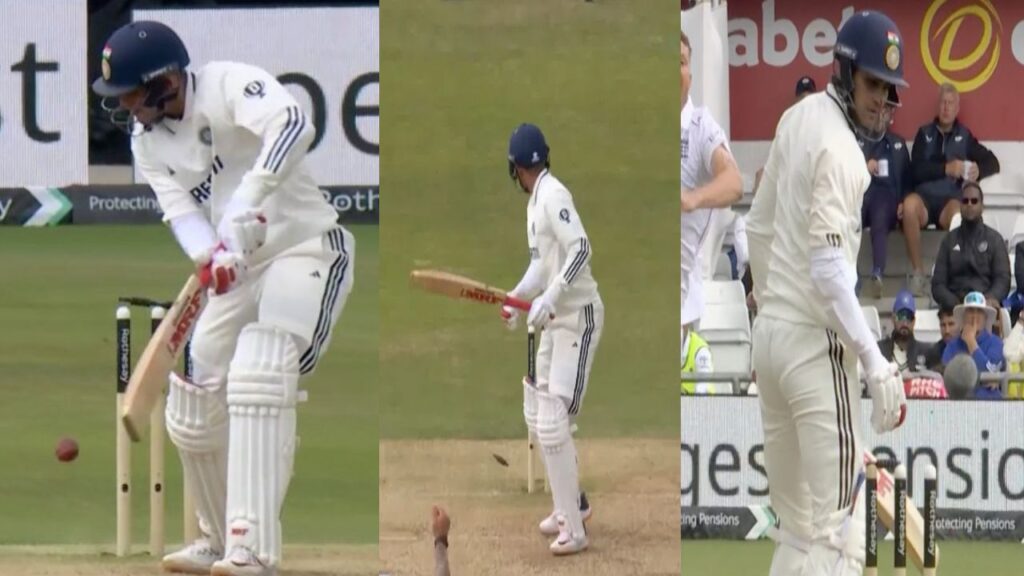ENG vs IND 1st test Shubman Gill stumps rattled by Brydon Carse