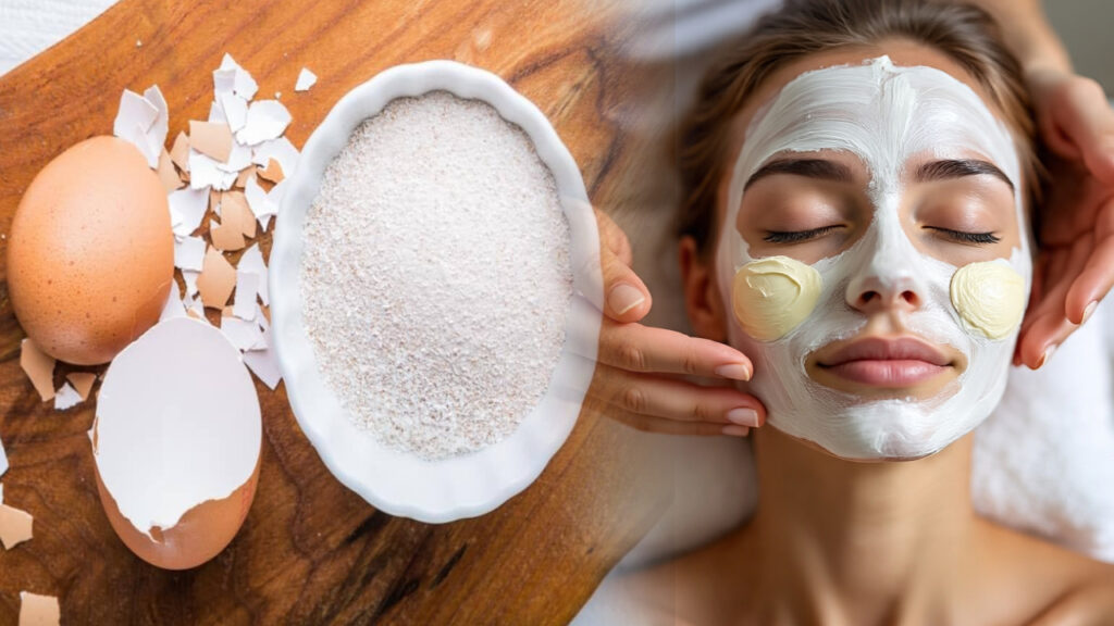 Eggshell face pack Benefits