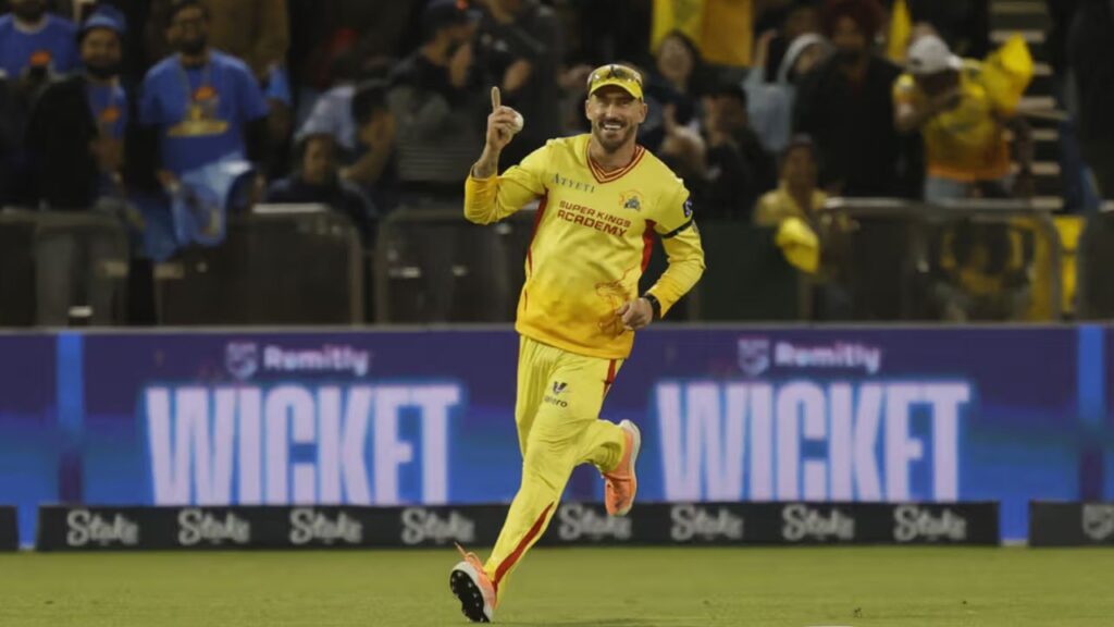 Faf du Plessis enters elite list in 200th match as T20 captain