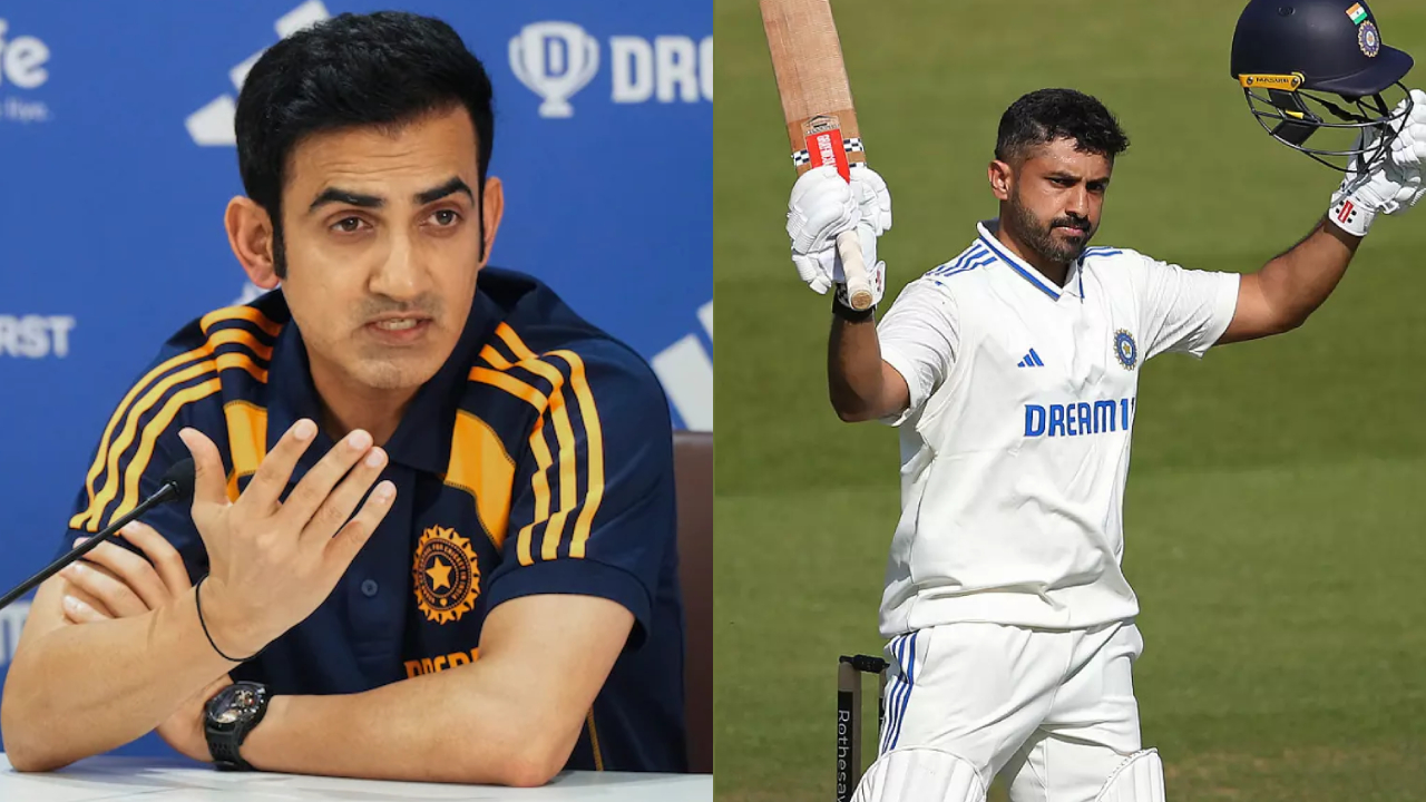 Gautam Gambhir-Karun Nair : కౌంటీలు ఆడడంతోనే కరుణ్ నాయర్ను తీసుకున్నారా? గంభీర్ అసలు ఏమన్నాడు ? Gautam Gambhir-Karun Nair : కౌంటీలు ఆడడంతోనే కరుణ్ నాయర్ను తీసుకున్నారా? గంభీర్ అసలు ఏమన్నాడు ?