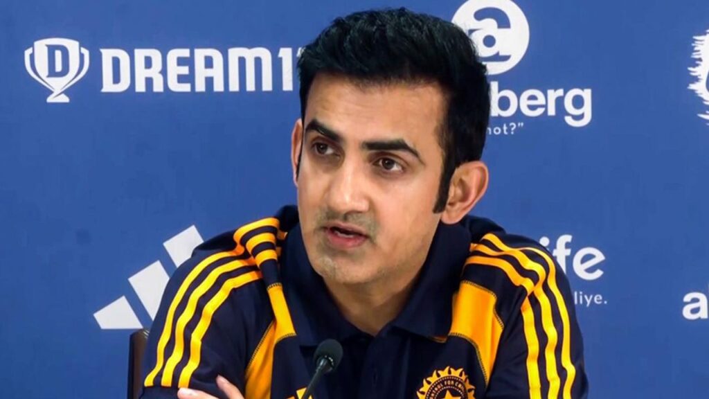 Good news to Team India Gautam Gambhir to leave for England tonight