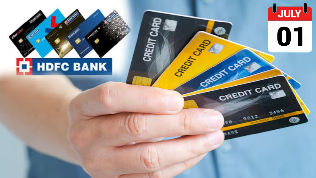 HDFC Credit Card : బిగ్ అలర్ట్.. HDFC క్రెడిట్ కార్డులపై కొత్త రూల్స్.. జూలై 1 నుంచి ఛార్జీల బాదుడే.. ఏయే పేమెంట్లపై ఛార్జీ ఎంతంటే? HDFC Credit Card : బిగ్ అలర్ట్.. HDFC క్రెడిట్ కార్డులపై కొత్త రూల్స్.. జూలై 1 నుంచి ఛార్జీల బాదుడే.. ఏయే పేమెంట్లపై ఛార్జీ ఎంతంటే?