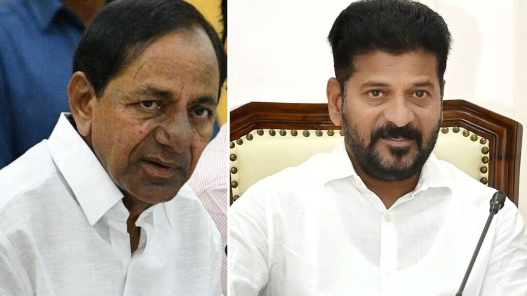 KCR Revanth Reddy