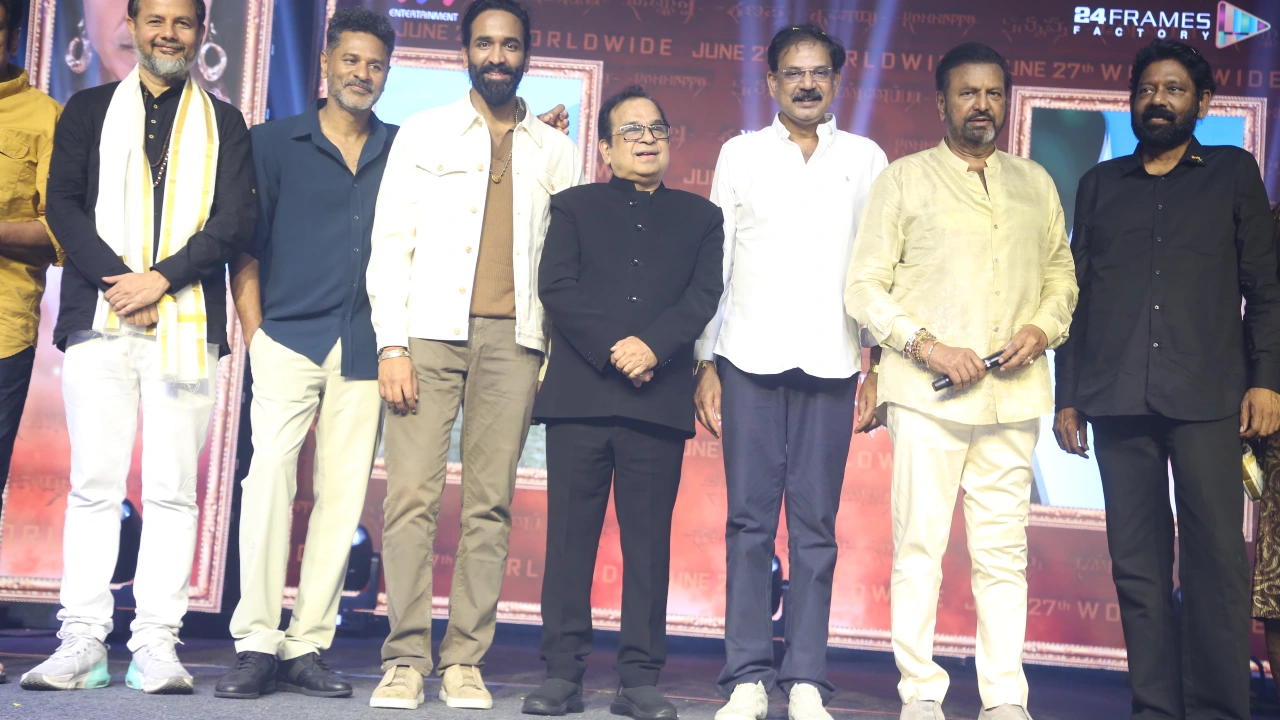 Manchu Vishnu Mohan Babu Kannappa Movie Event