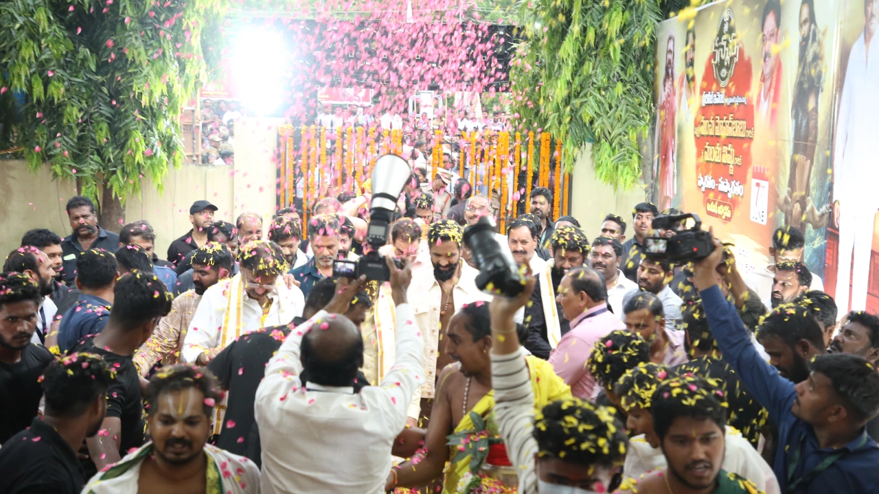 Manchu Vishnu Mohan Babu Kannappa Movie Event