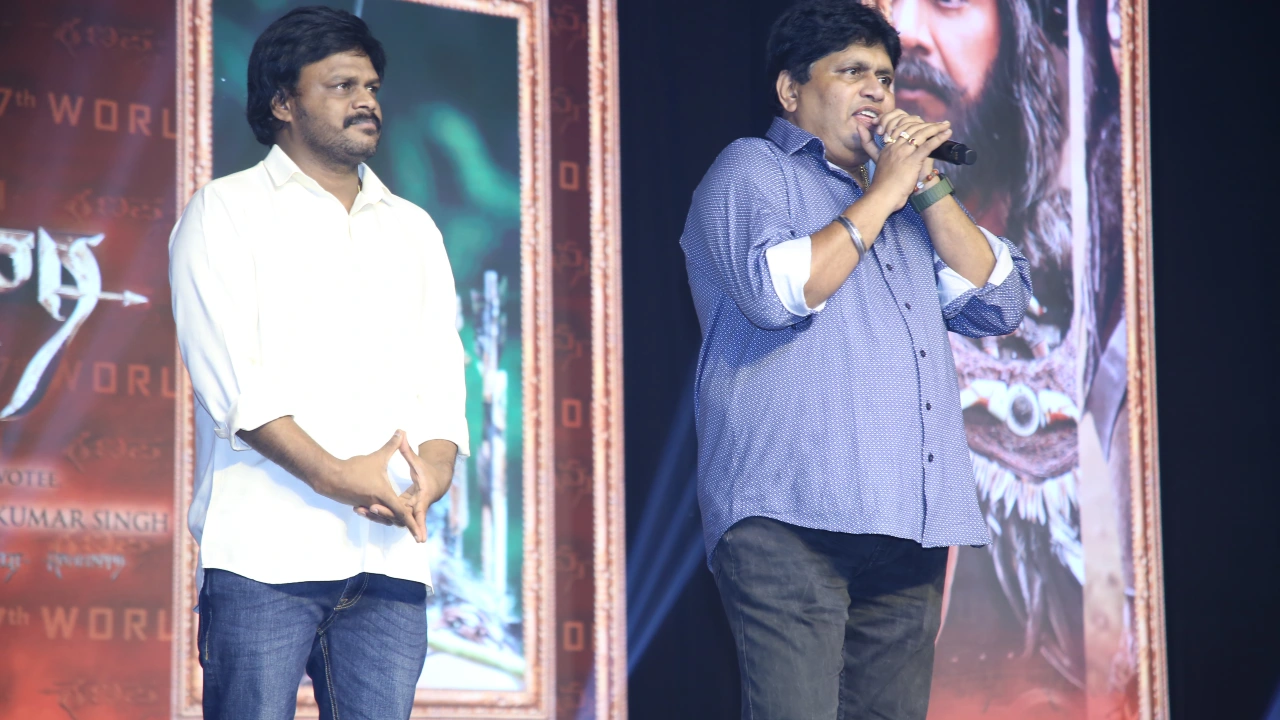 Manchu Vishnu Mohan Babu Kannappa Movie Event