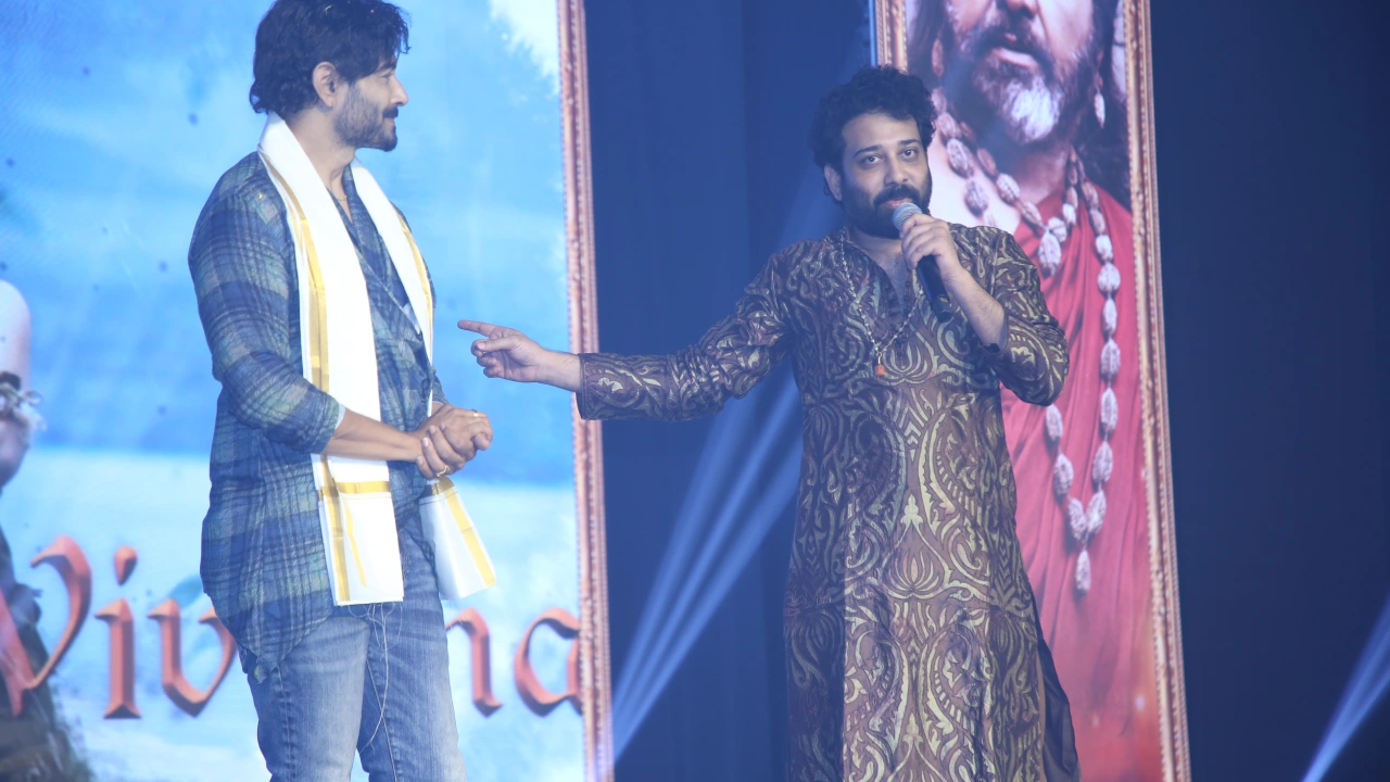 Manchu Vishnu Mohan Babu Kannappa Movie Event