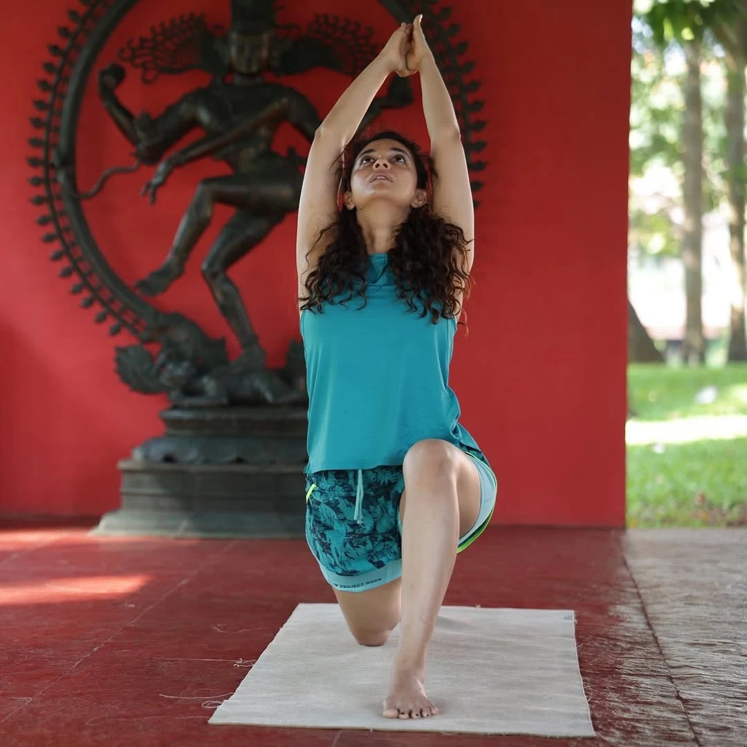 Keerthy Suresh Shares her Yoga Poses on International Yoga Day