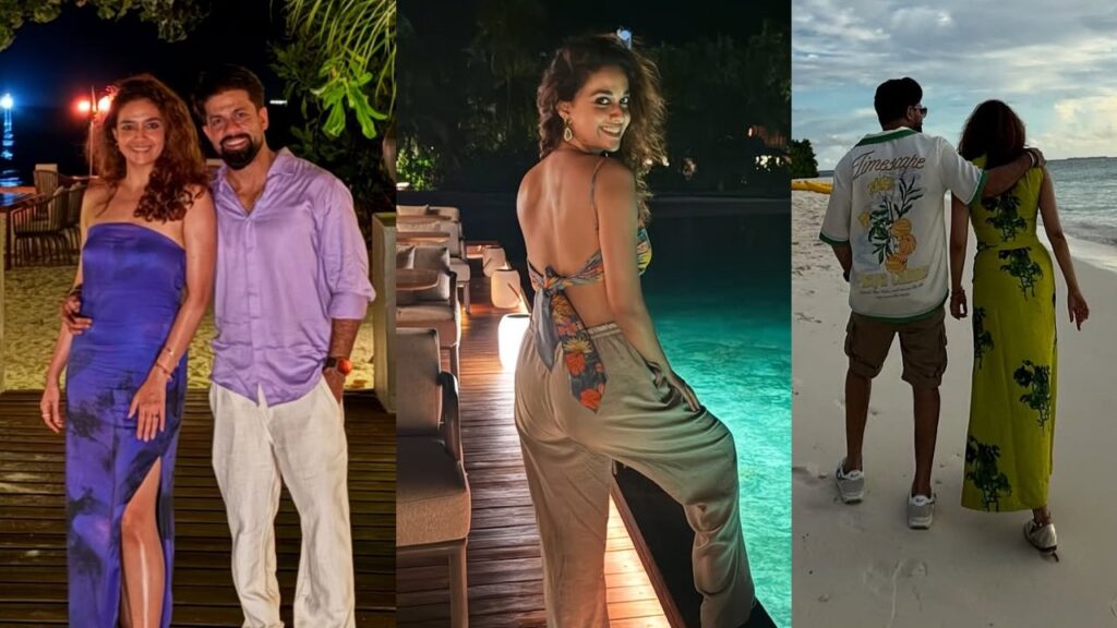 Keerthy Suresh Enjoying Maldives Vacation with her Husband