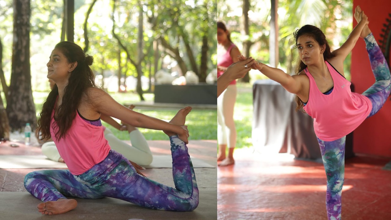 Keerthy Suresh : యోగా డే.. కీర్తి సురేష్ యోగాసనాలు చూశారా..?