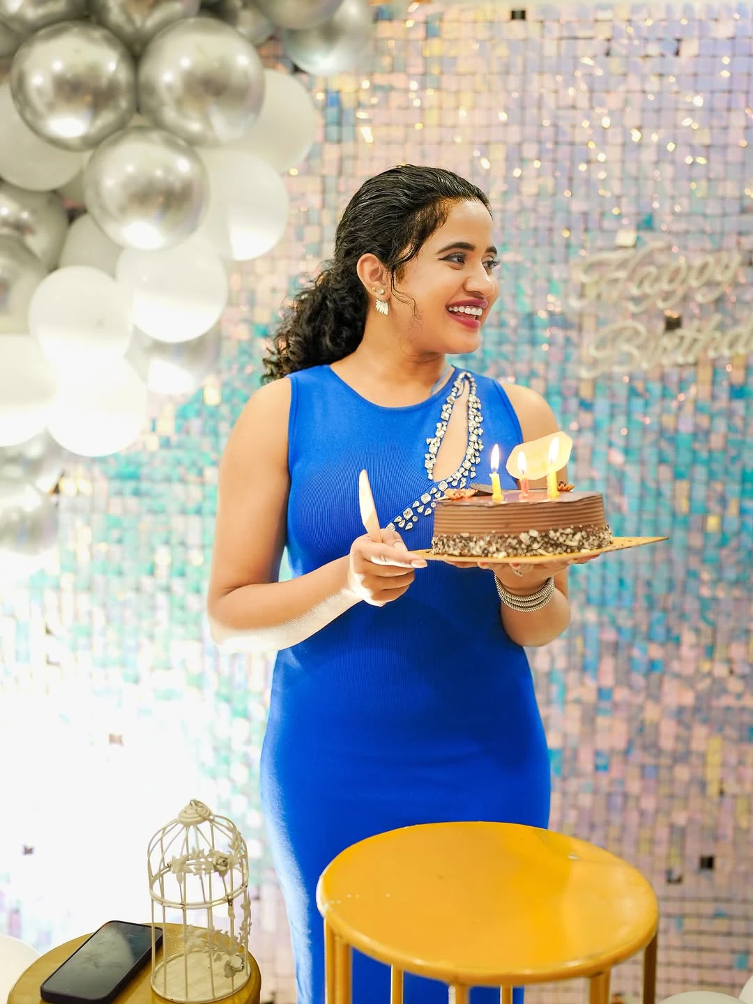 Kirrak Seetha Birthday Celebrations with Bigg Boss Friends