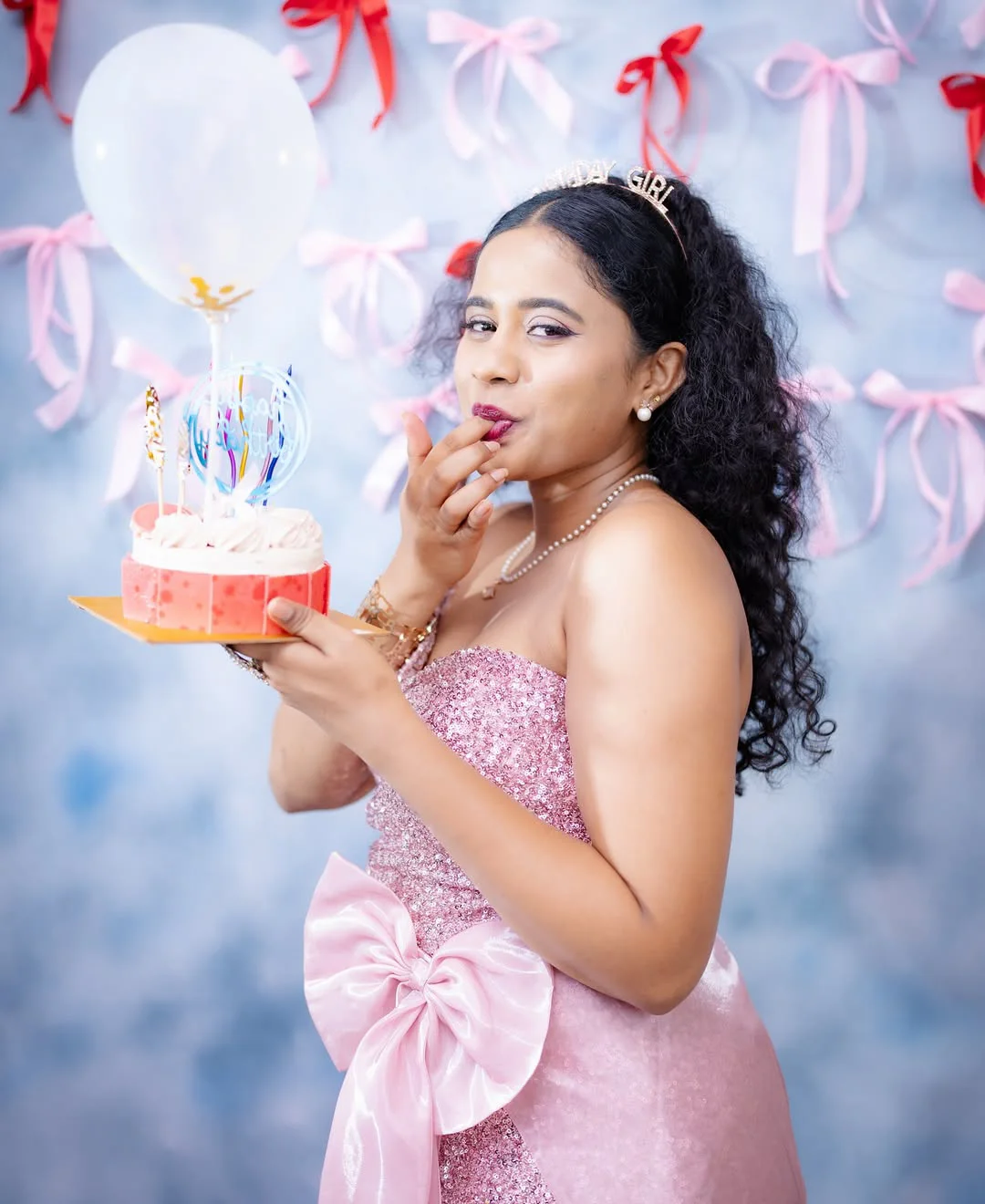 Bigg Boss Fame Kirrak Seetha Birthday Celebrations