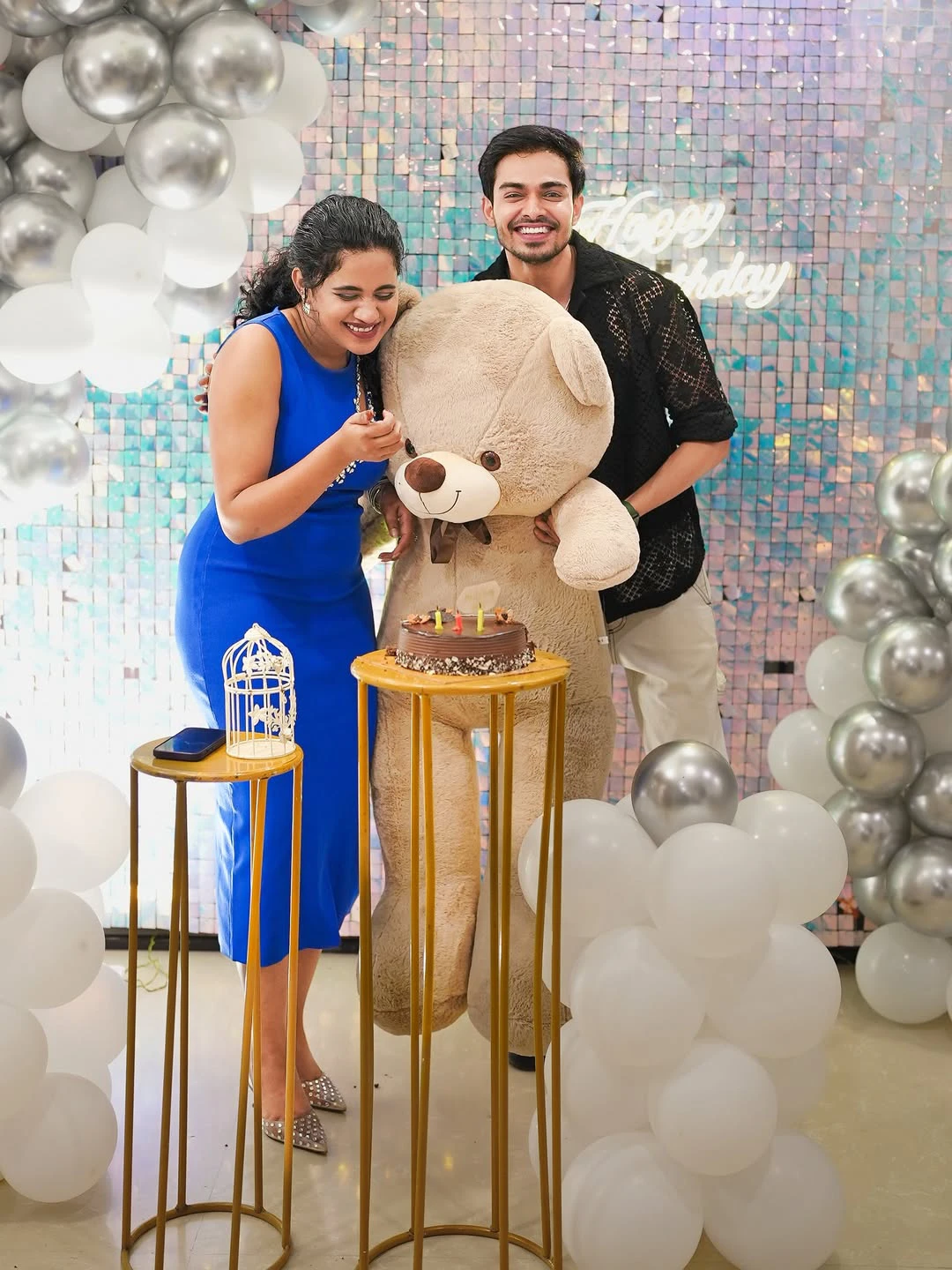 Kirrak Seetha Birthday Celebrations with Bigg Boss Friends