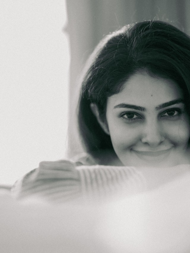 Manasa Varanasi Relaxing on Bed