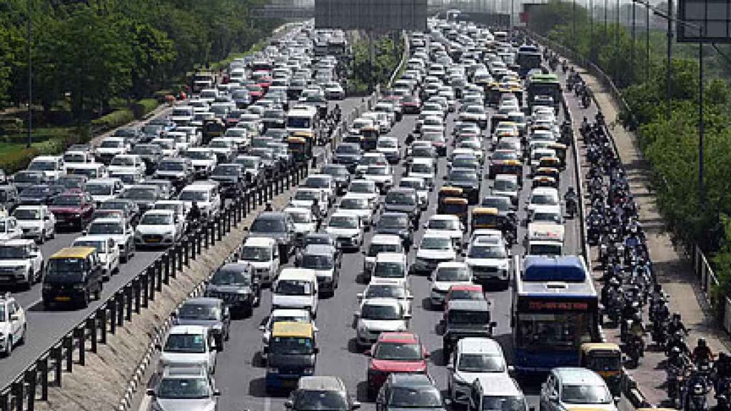 Massive Traffic Jam