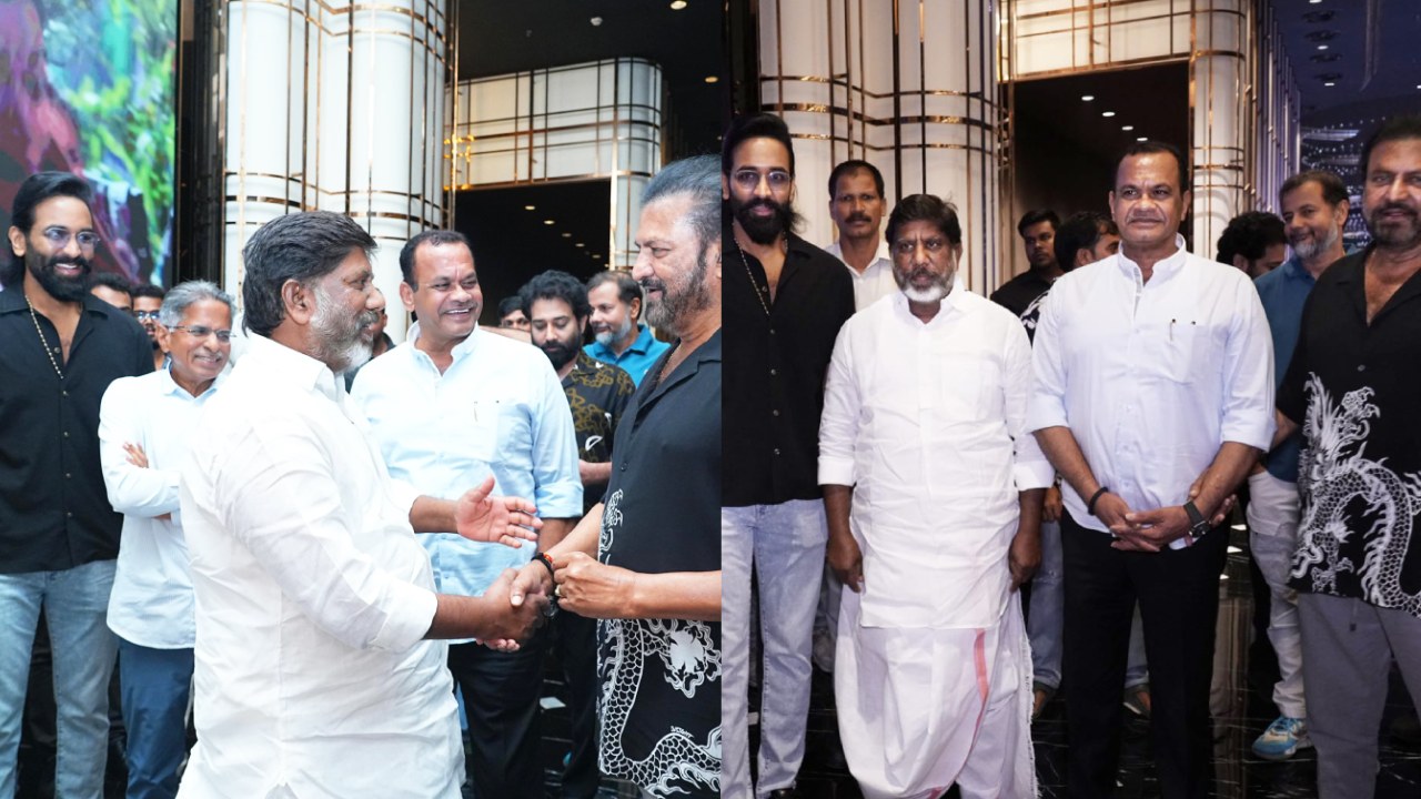 Kannappa : డిప్యూటీ సీఎంతో మోహన్ బాబు – మంచు విష్ణు.. కన్నప్ప స్పెషల్ షో ఫొటోలు..