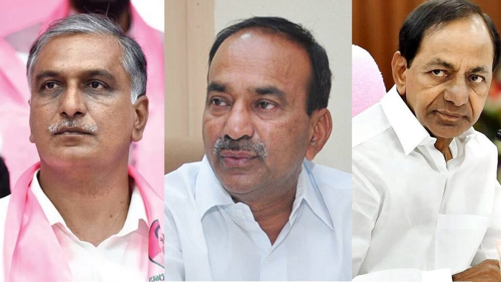Etela Rajendar, Harish Rao