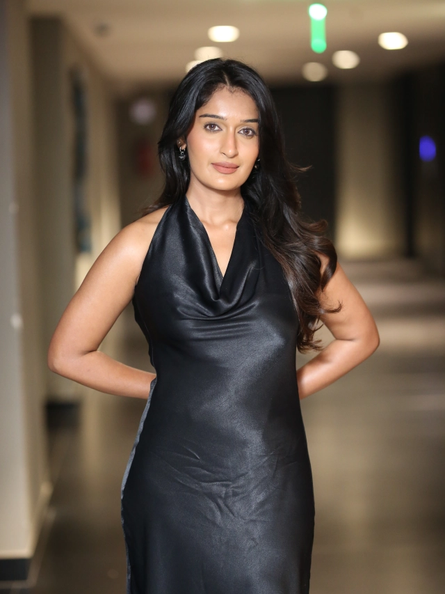 Niharika Nm Shines in Mithra Mandali Teaser Launch Event