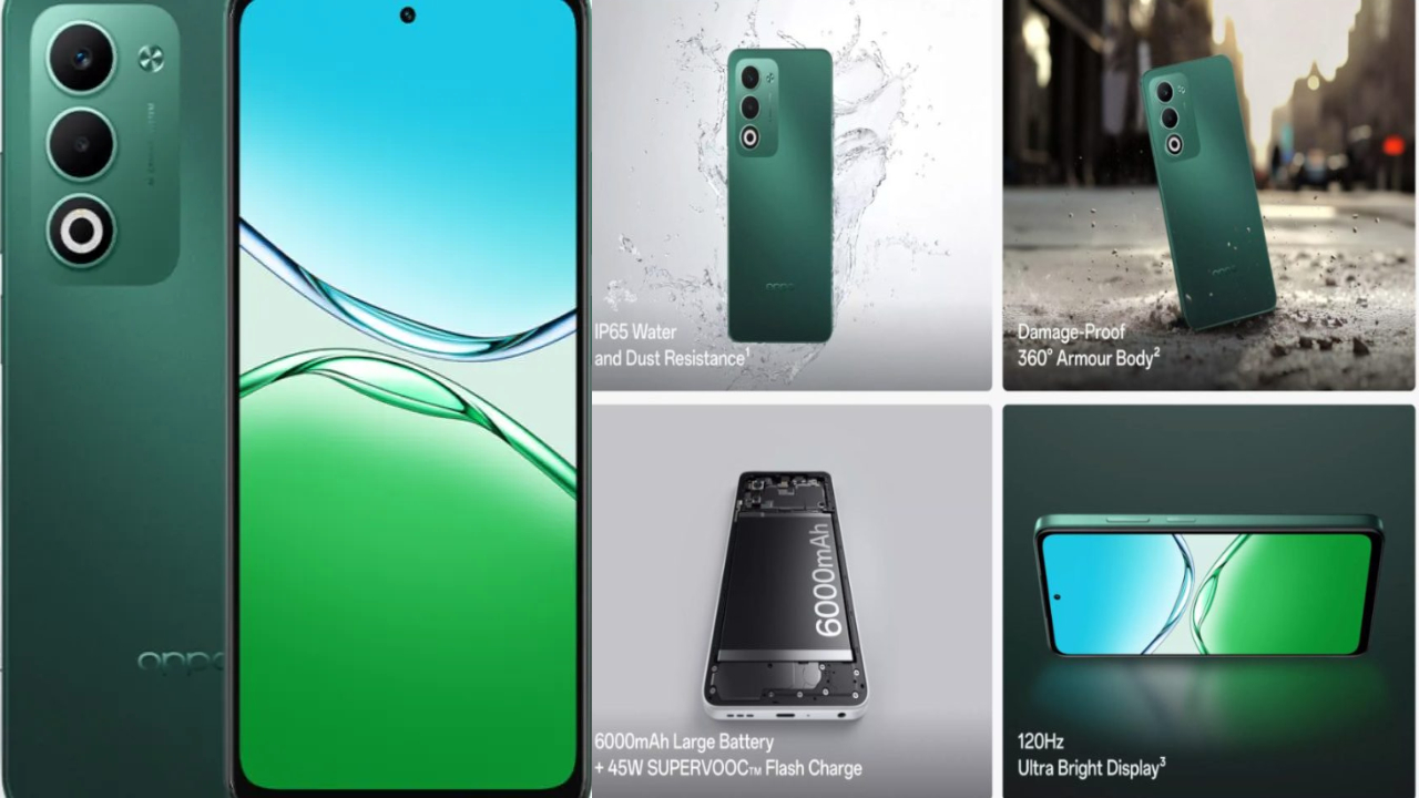 OPPO A5 5G Launch : కొత్త ఒప్పో A5 5G వచ్చేసిందోచ్.. భారీ బ్యాటరీ, 50MP కెమెరా హైలెట్.. ధర జస్ట్ ఎంతంటే? OPPO A5 5G Launch : కొత్త ఒప్పో A5 5G వచ్చేసిందోచ్.. భారీ బ్యాటరీ, 50MP కెమెరా హైలెట్.. ధర జస్ట్ ఎంతంటే?