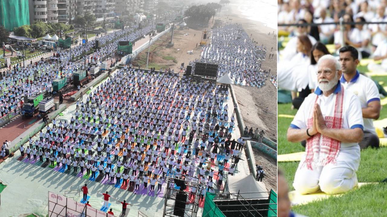 Yoga day: విశాఖలో 11వ అంతర్జాతీయ యోగా దినోత్సవం.. పాల్గొన్న ప్రధాని మోదీ, చంద్రబాబు, పవన్, లోకేశ్ .. live Yoga day: విశాఖలో 11వ అంతర్జాతీయ యోగా దినోత్సవం.. పాల్గొన్న ప్రధాని మోదీ, చంద్రబాబు, పవన్, లోకేశ్ .. live