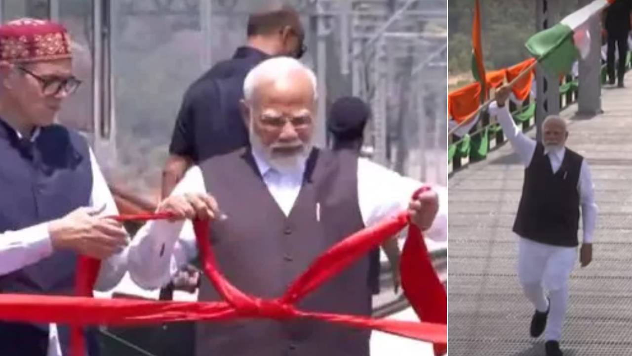 Chenab bridge: ప్రపంచంలోనే ఎత్తైన బ్రిడ్జిని ప్రారంభించిన ప్రధాని నరేంద్ర మోదీ.. దీని ప్రత్యేకతలు ఏంటో తెలుసా..? Chenab bridge: ప్రపంచంలోనే ఎత్తైన బ్రిడ్జిని ప్రారంభించిన ప్రధాని నరేంద్ర మోదీ.. దీని ప్రత్యేకతలు ఏంటో తెలుసా..?