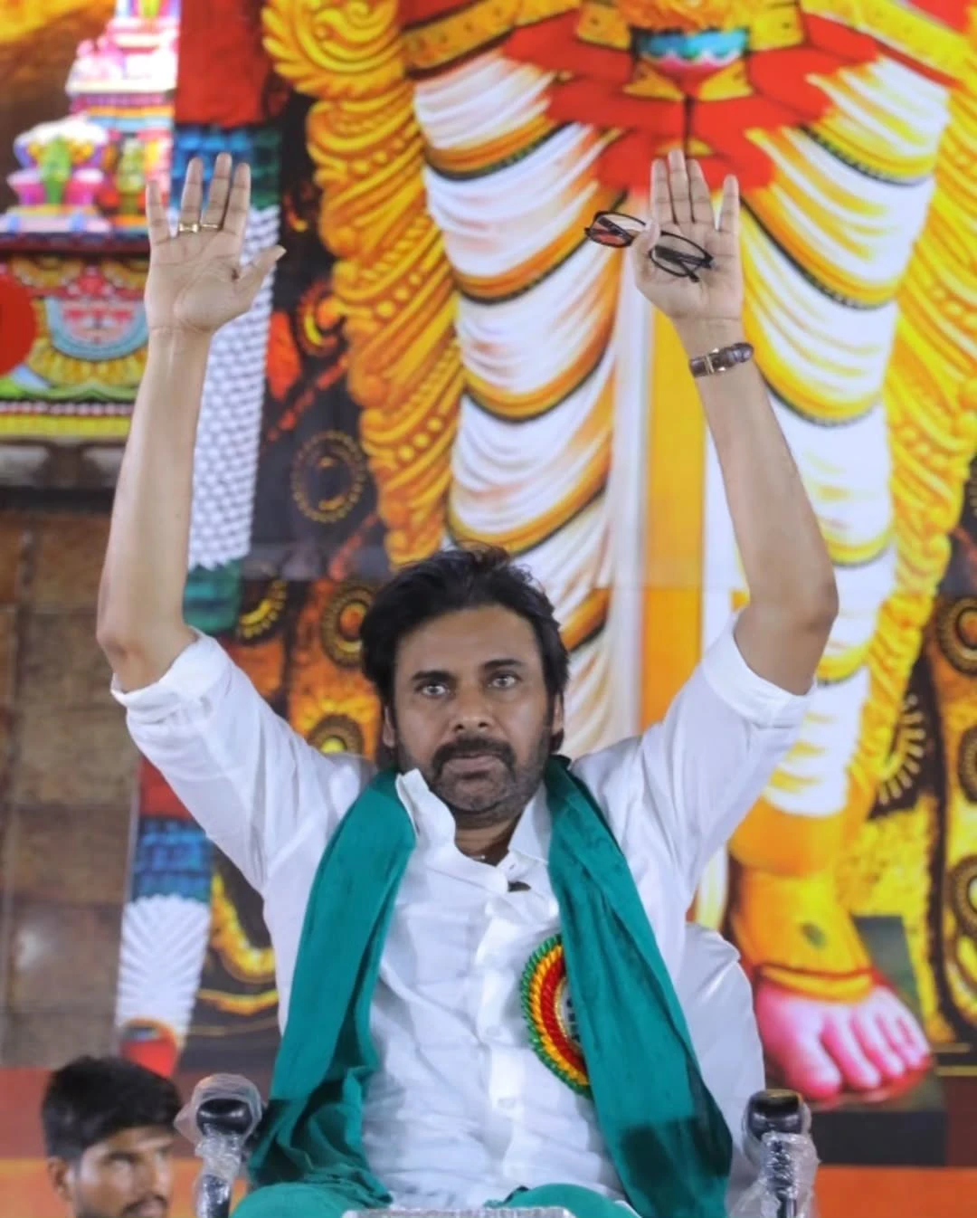 Pawan Kalyan Attends Muruga Bakthargal Manadu in Madurai