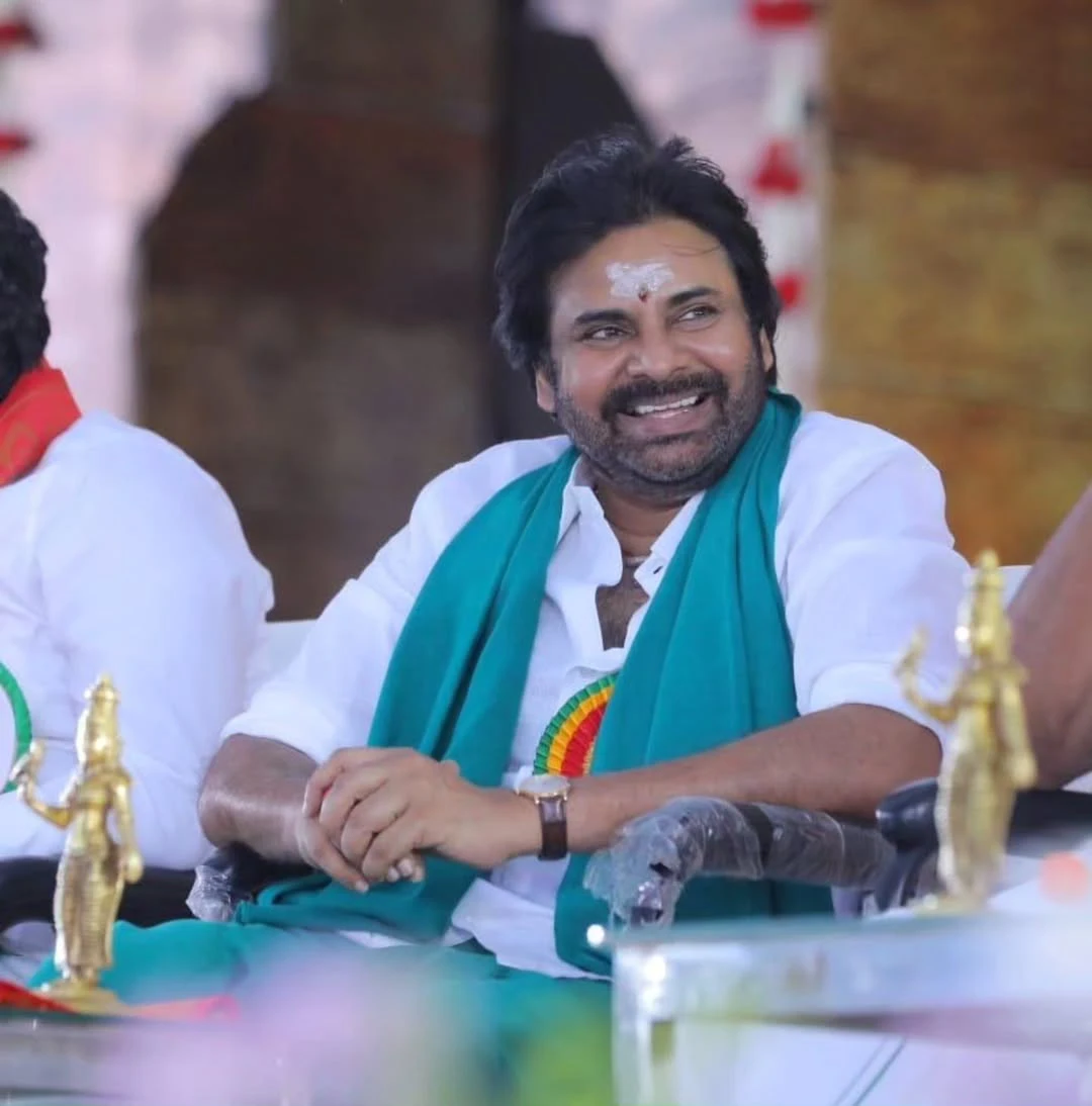 Pawan Kalyan Attends Muruga Bakthargal Manadu in Madurai