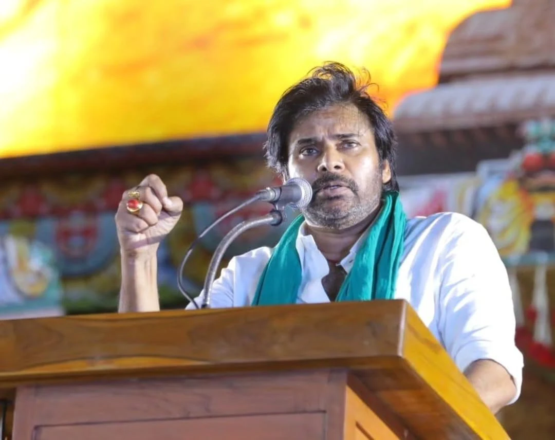 Pawan Kalyan Attends Muruga Bakthargal Manadu in Madurai