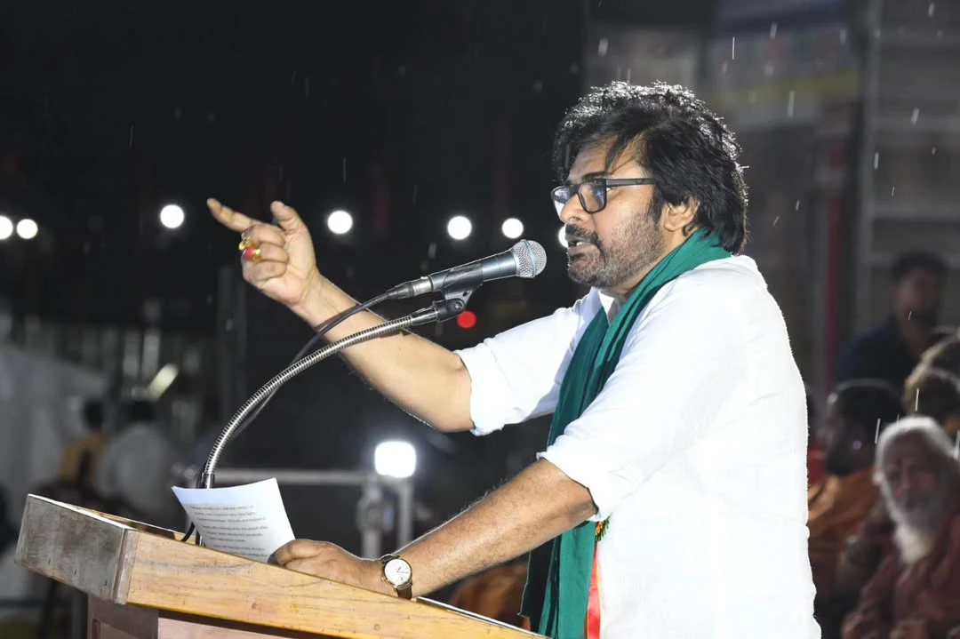 Pawan Kalyan Attends Muruga Bakthargal Manadu in Madurai