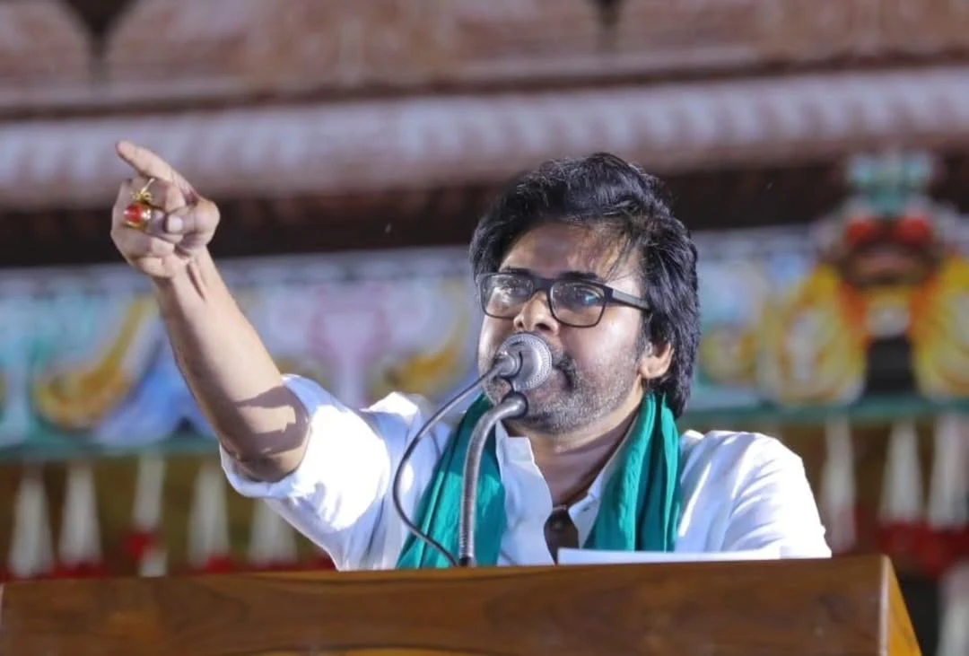 Pawan Kalyan Attends Muruga Bakthargal Manadu in Madurai